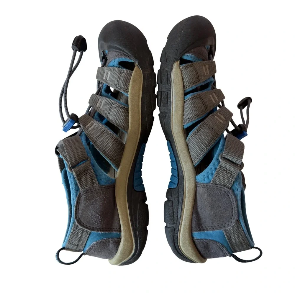 Keen Kids Newport H2 Water Hiking Sandals Size 5 Brilliant Blue Washable Comfort